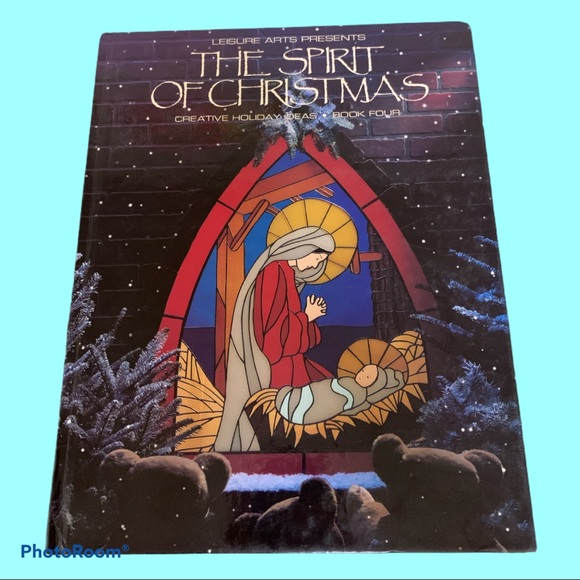 ♦️SOLD♦️ 1994THE SPIRIT OF CHRISTMAS BOOK 4 BY LEISURE ARTS - Picture 1 of 9